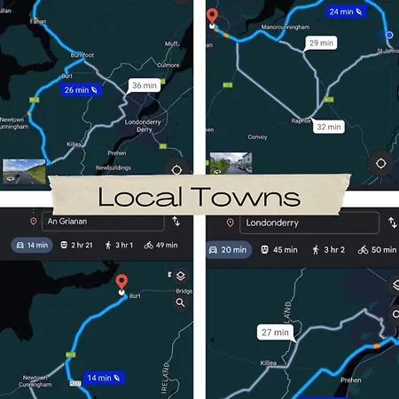 Donegal With Hot Tub Option Horská chata *